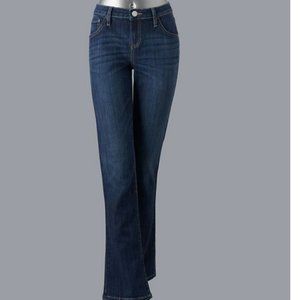 Simply Vera Vera Wang Boot Cut Mid-Rise Jeans Size 16